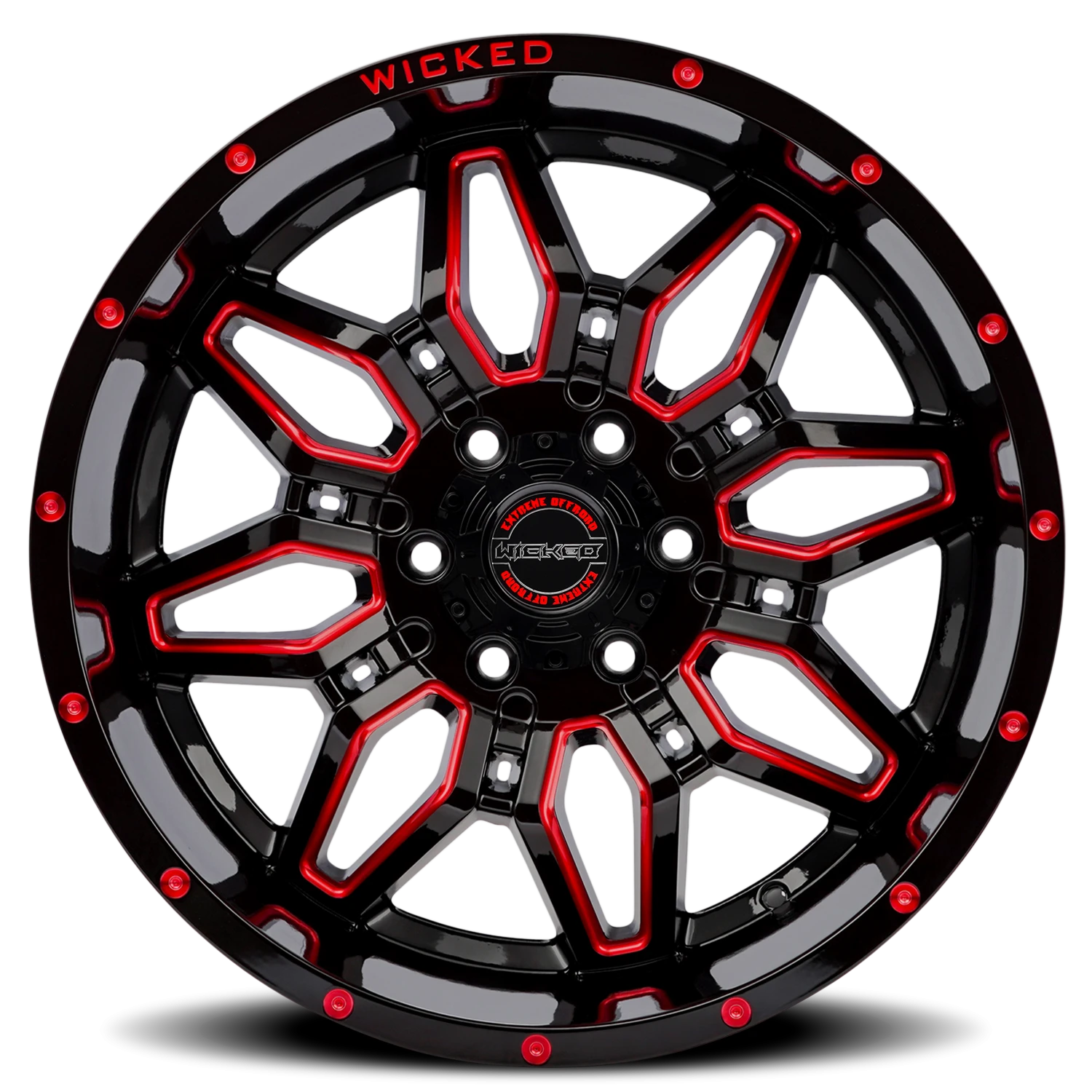 https://wheels.autosyncstudio.com/webp/Wicked/W909B_RT_Gloss_Black_Milled-Red-Tint_6-lug_0003.webp