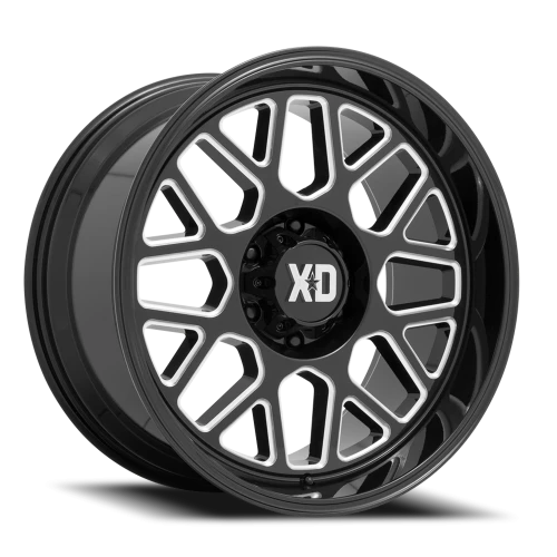 https://wheels.autosyncstudio.com/webp/XD_Series/Grenade-2_XD849_Gloss_Black_Milled_8-lug_0001.webp