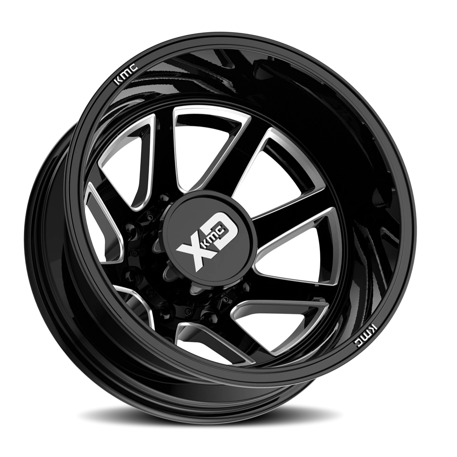 https://wheels.autosyncstudio.com/webp/XD_Series/Pike-Dually_XD845_Gloss_Black_Milled_8-lug_Rear_0002.webp