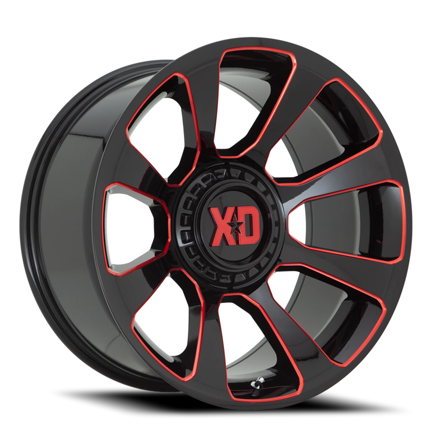 https://wheels.autosyncstudio.com/webp/XD_Series/Reactor_XD854_Gloss_Black_Milled-Red-Tint_0001.webp