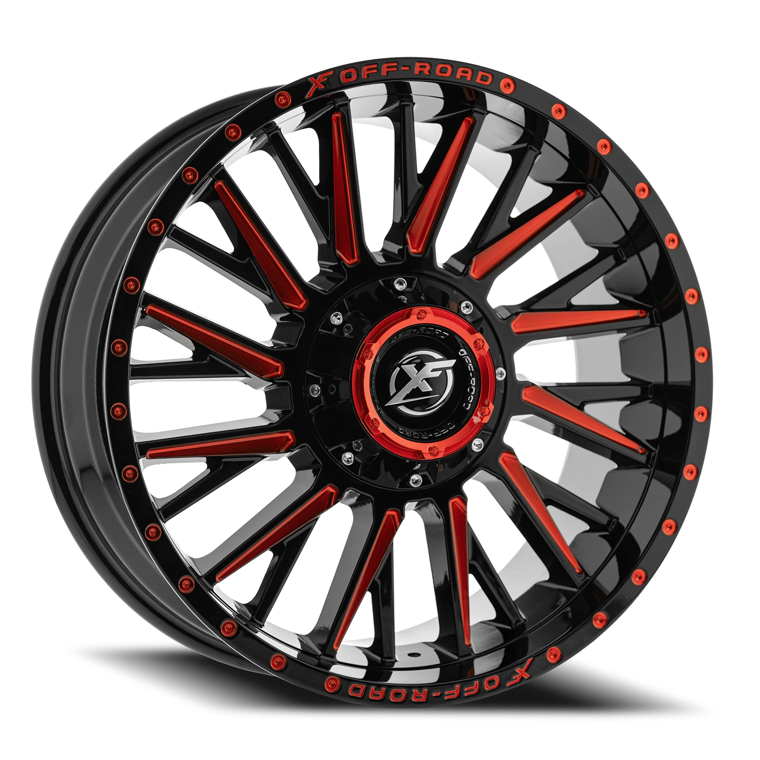 https://wheels.autosyncstudio.com/webp/XF_Off-Road/XF-226_GB-RM_Gloss_Black_Red-Milled_0001.webp