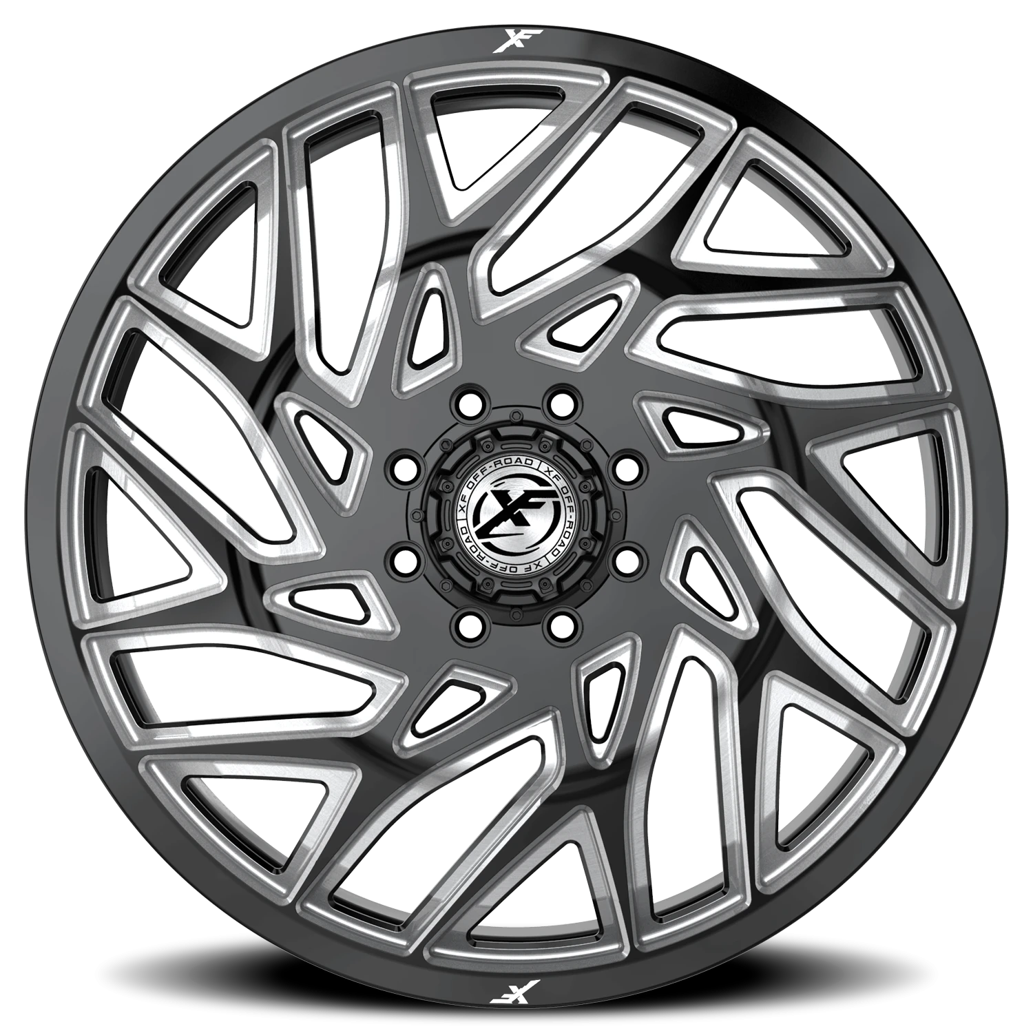 https://wheels.autosyncstudio.com/webp/XF_Off-Road/XF-229-Dually_Gloss_Black_Milled_8-lug_Front_0003.webp